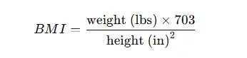 Imperial System (U.S. Formula)